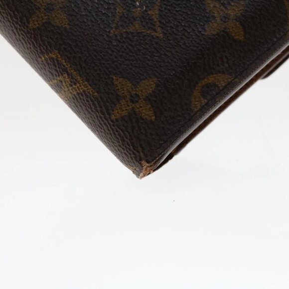 LOUIS VUITTON Monogram Porte Tresor Etui Papie Wallet M61202 LV Auth 48092 - Picture 5 of 14